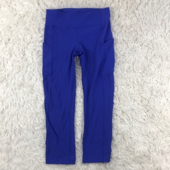 Lululemon Speed Up Crop 21" Blazer Blue - Picture 1 of 8
